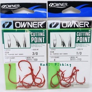Owner SSW with cutting point 5111 red colour hook owner hook owner hook mata kail owner