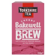 英國🇬🇧限定風味茶🍒｜Yorkshire Tea 櫻桃撻味茶包 Cherry Bakewell Brew｜2盒套裝（每盒40包）
