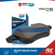 BENDIX BRAKE PAD VOLVO V60 FRONT 2010-2017 DB1998 V60 1set