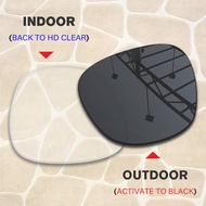 Tròng kính thay thế phân cực cho Oakley Ray-Ban Meta WAYFARER rw4006 50mm Kính mát chống trầy xước 1