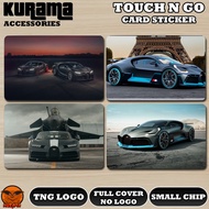 [ BUGATTI ] Touch n Go Card Sticker Cover / Credit Card Sticker Cover/ Debit Card Sticker Cover