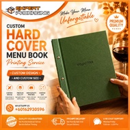 🔥Hot Deal🔥 Hard cover menu book printing / Premium quality restaurant menu book / Food menu book