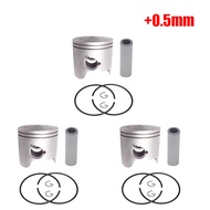 6K5-11636-03 6K5-11636-03-00 Piston (+0.50) 6K5-11601-22-00 piston ring (+0.5mm) for Yamaha 60HP 6K5