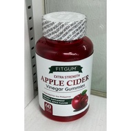FITGUM Apple Cider Vinegar Gummies (60 Organic Gummies) [SG]