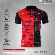 Felet Collar Jersey COL5523 (Black/Red)