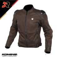 JK-147 DARK BROWN PROTECT STREET MESH JKT JAKET KOMINE JK147