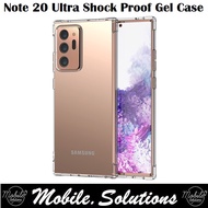 Samsung Note 20 Ultra Clear / Transparent TPU Case (Shock Proof Gel Case)