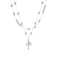 Necklace with necklace Pu Yixing Same Style Sanyang Jewelry Planet Pearl necklace Female Light Luxur