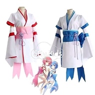 New collection sky.kidsZero Ram Rem Yukata Child Ver Cosplay/ Custom Anime children's/by Sky. Kids K