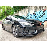 Civic Fc FK8 Facelift Type-R Bumper , Body Kit , Bodykit , Skirt , Skirting , Lip PP Material Honda Type R