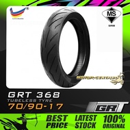 TAYAR GRT (GLOBAL RUBBER) TUBELESS TYRE GR368 70/90-17 (BUNGA DIABLO ROSSO SPORT)