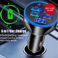 Car Fast Charging Adapter With Digital Display Universal Vehicle USB Charger ,essager car charger ca