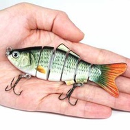 Umpan Kail Pancing Ikan Sungai Laut Plastik Strike Bentuk Ikan Hidup 2 hook 100mm