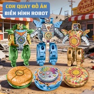 Robot transformation food Spinner toy, Spinner toy Beyblade Spinner Fidget Spinner Gyroscope