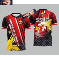 !NEW！supreme student government Full sublimation T-shirt PILIPINAS SHIRT Full Sublimation (SSLG-26)