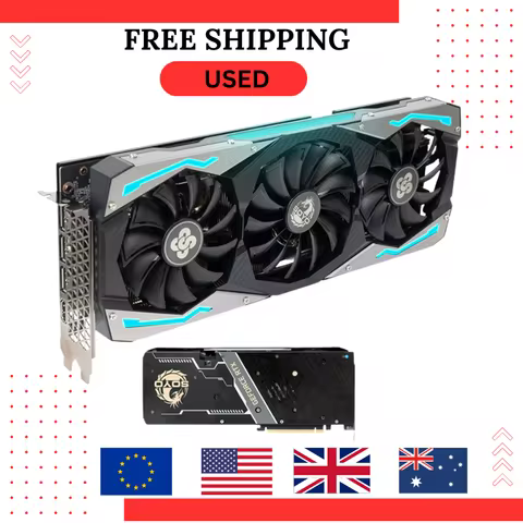 USED SOYO RTX 3060 12GB GDDR6 NVIDIA GPU 192bit DP*3 PCI Express X16 4.0 Gaming Video Graphics Card 