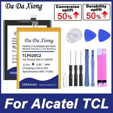 TLP040M7 Battery For Alcatel TCL Idol One Touch x1s 3X 3C 4 10 10L 20 T20 S720 Plex Pro Plus OT-8055