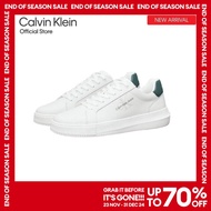 CALVIN KLEIN รองเท้าผ้าใบผู้ชาย Malmo Sneakers รุ่น YM00681 0YG - สีขาว