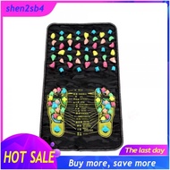 70*35cm Portable Walking Stone Foot Massage Mat Pad Feet Sole Reflexology Relaxation Assistant Home 