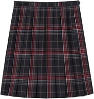 East Boy 5203120 Women's Skirt, Checkered Skirt, Size 15, Size 17, Length 20.1 inches (51 cm), Washa
