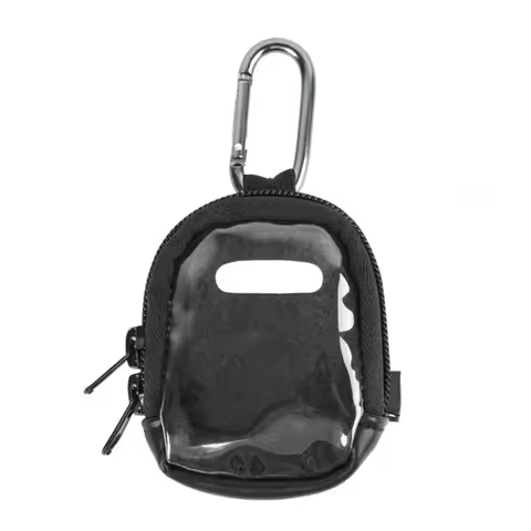 MP3 Player Case Storage Bag for SanDisk MP3 Carrying Case with Carabiner Convenient Clear Window Dir