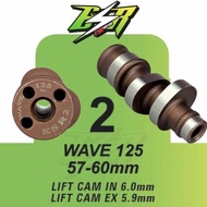 100% ESR MOTOR RACING Camshaft CAM SHAFT Wave125 Wave 125 ESR 1 ESR 2 ESR 3 ESR 4 REDLEO RED LEO