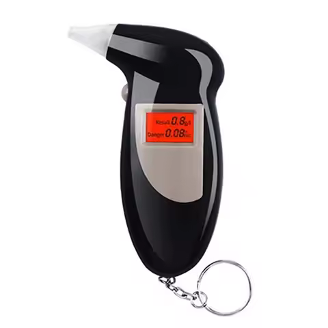 Professional Alcohol Tester Digital LCD Display Breathalyzer Breath Alcohol Analyzer Detector Breath