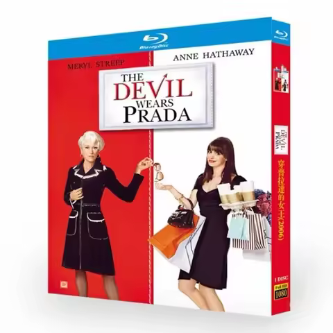 The Devil Wears Prada 2006 Comedy Movie Blu-ray Disc Single Box DVD