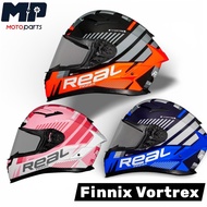 หมวกกันน็อค REAL Finnix Vortrex เต็มใบ