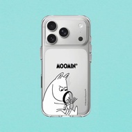 Clear 抗黃化透明防摔手機殼∣姆明Moomin/頭髮分岔了嗎?