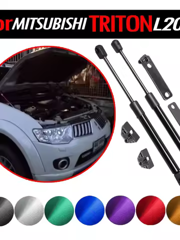 for Mitsubishi Triton L200 Strada Hunter 2005-2014 4x4 Pickup Accessories Front Hood Bonnet Gas Stru