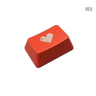 NEX ABS Keycaps Red Heart CTRL Keycap for Mechanical Keyboard G810 G512 G413 G pro