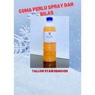 Tallow/Cow's soap stain remover, dishwashing liquid soap