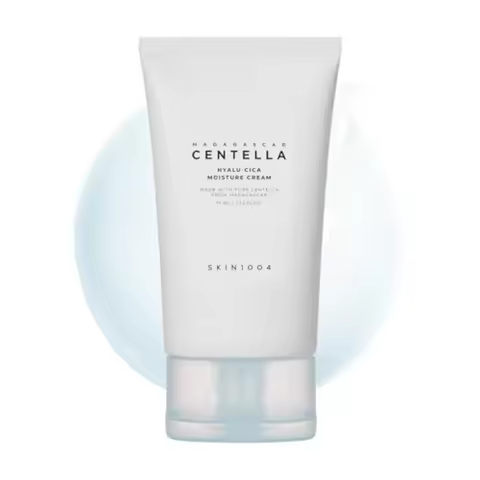 SKIN1004 Hyalu-Cica Moisture Cream Face Moisturizer Hyalu Cica Intense Hydration for Dry Dehydrated 