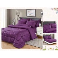 CADAR HOTEL 7 IN1 with Comforter BedSheet Set