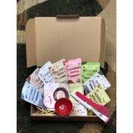 Lea Gloria Mask Business Package contains 9 pcs, 10 gram variant, travel size Lea Gloria mask packag