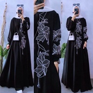 ABAYA SYIFA BLACK abaya dress muslimah abaya dubai exclusive abaya dress abaya dubai