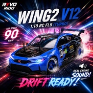 DMAX V12 RC Drift Pickup 4WD 2.4G Remote Control Car Speaker Music Engine Sound High Speed 90KM/H RC