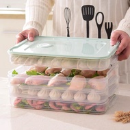 Dumplings Box Special Dumpling Freezing Refrigerator Storage Box Household Food Grade Dumpling Wonton Tray Preservation Freezer Box/multi-layer dumpling storage / dumpling tray /