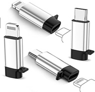 WWB 2 Pack 【USB C to Lightning Adapter】&amp;2 Pack 【Lightning to USB C Adapter】