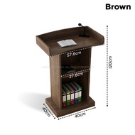 LuxPod Podium Rostrum Lectern Stand Podium Stage Stand Meeting Reception Lecture Hall Table Host Spe