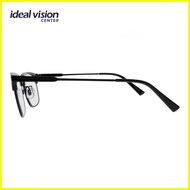 ☜ ۞ ◶ Kinetix P-Berg Anti-Radiation Shiny Black Frame Eyeglasses For Men or Women 53-39-18-140mm
