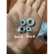 Ecu6 Screw Lock 10 and Ecu8 Screw Lock 12 (5 pieces) Motorcycle Spare Parts