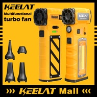 KEELAT Mini turbo Fan 130000rpm Portable Turbo Fan Strong wind kipas turbo fan Jet Fan Blower