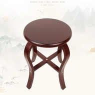 Guqin Round Stool Guqin Stool Vintage Stool Guqin Stool Ancient Style Solid Wood Round Stool Chinese