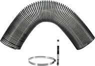 Pindex Adjustable Outer Diameter 152mm(6 inch) Vacuum Hose,Flexible Adjustable Stretchable Hose Leng