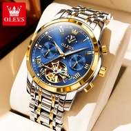 OLEVS Watch For Men Waterproof Original Automatic Luxury Japan Mechanical Movement Multifunctional S