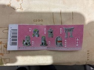 日本神社模型擺件 6款一套