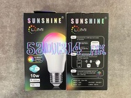 【全新行貨 門市現貨】Sunshine LUMI 智能LED Wifi燈膽 10W E27 大螺頭 SGA-10W-E27
