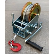 Hand Winch 3000LBS Load Capacity 1360kg Cable Length 20m